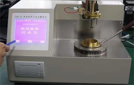 Yüksek Doğruluk ve 260 Ekranlı 220V Parlama Noktası Test Cihazı