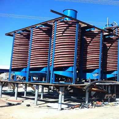 Susuzlaştırma Desliming için Bakır Madenciliği Laboratuvarı Spiral Sınıflandırıcı Makinesi