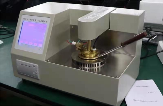Uçucu Tutuşma Sıcaklığı Ölçer Mineral Test Cihazı 260 1 Yıl Garanti